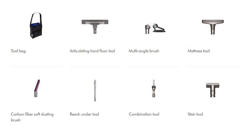Best Vacuum for Allergies and Asthma - Some Accessories That Come with the Dyson Ball Animal 2 Total Clean Upright Vacuum Cleaner