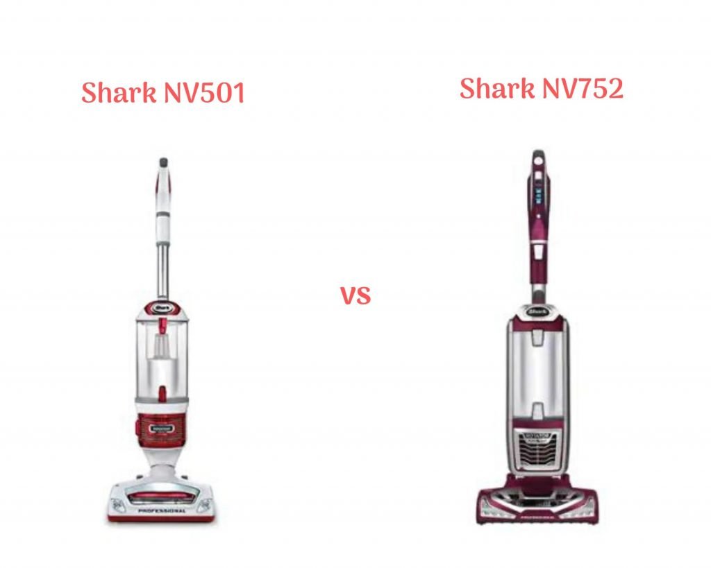 Shark NV501 vs NV752
