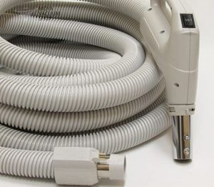 Plastiflex Dust Care Central Vacuum Cleaner 35 Feet Direct Connect Electric Hose - Best Central Vacuum Hose Replacement