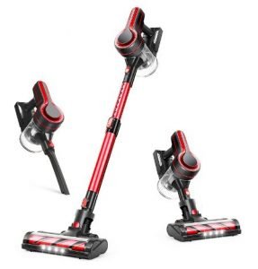 Best Vacuum for Tiny Houses - APOSEN 24000Pa 4 in 1 Cordless Stick Vacuum Cleaner
